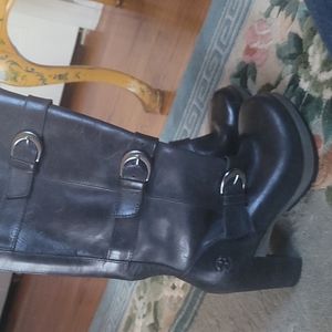 Dr Marten Bellissa blk leather boot size 7